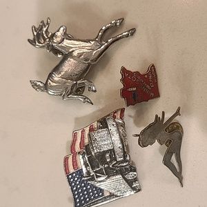 Vintage Mens Pin Collection